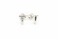 Load image into Gallery viewer, 925 Sterling Silver Letter  V Stud Earrings
