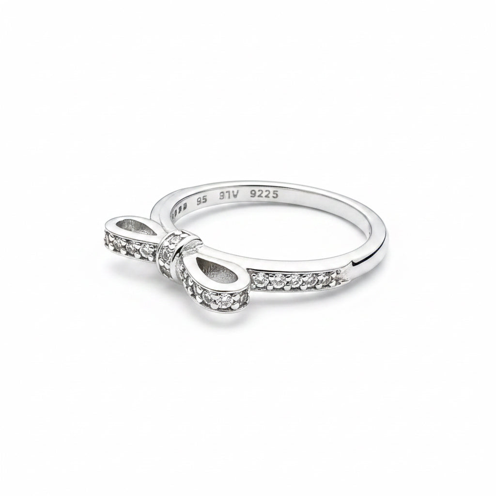 Bow 925 Sterling Silver Ring
