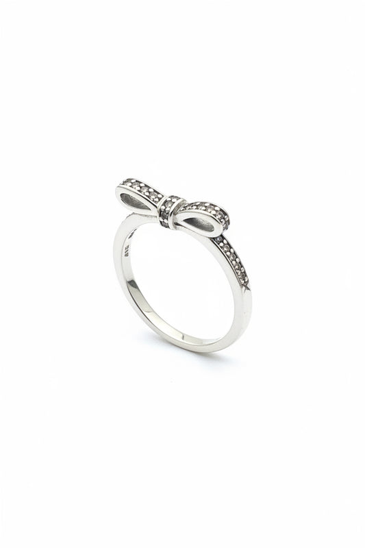 Bow Sterling Silver Ring