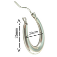 Load image into Gallery viewer, U Shaped Hoop Earrings
