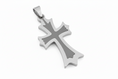 Load image into Gallery viewer, Flared Two-Tone Cross
