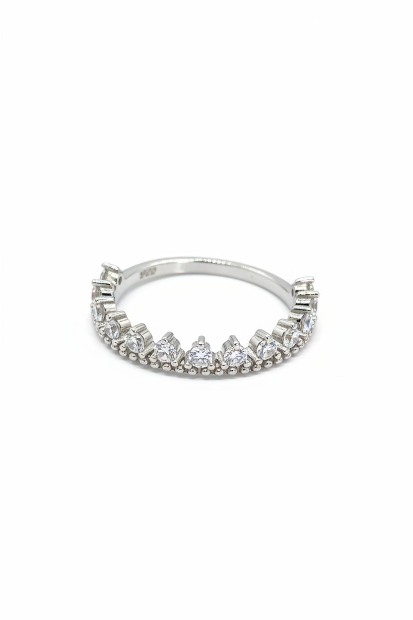 Crown shape 925 Sterling Silver Ring