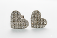 Load image into Gallery viewer, Cubic Zirconia Heart Stud Earring
