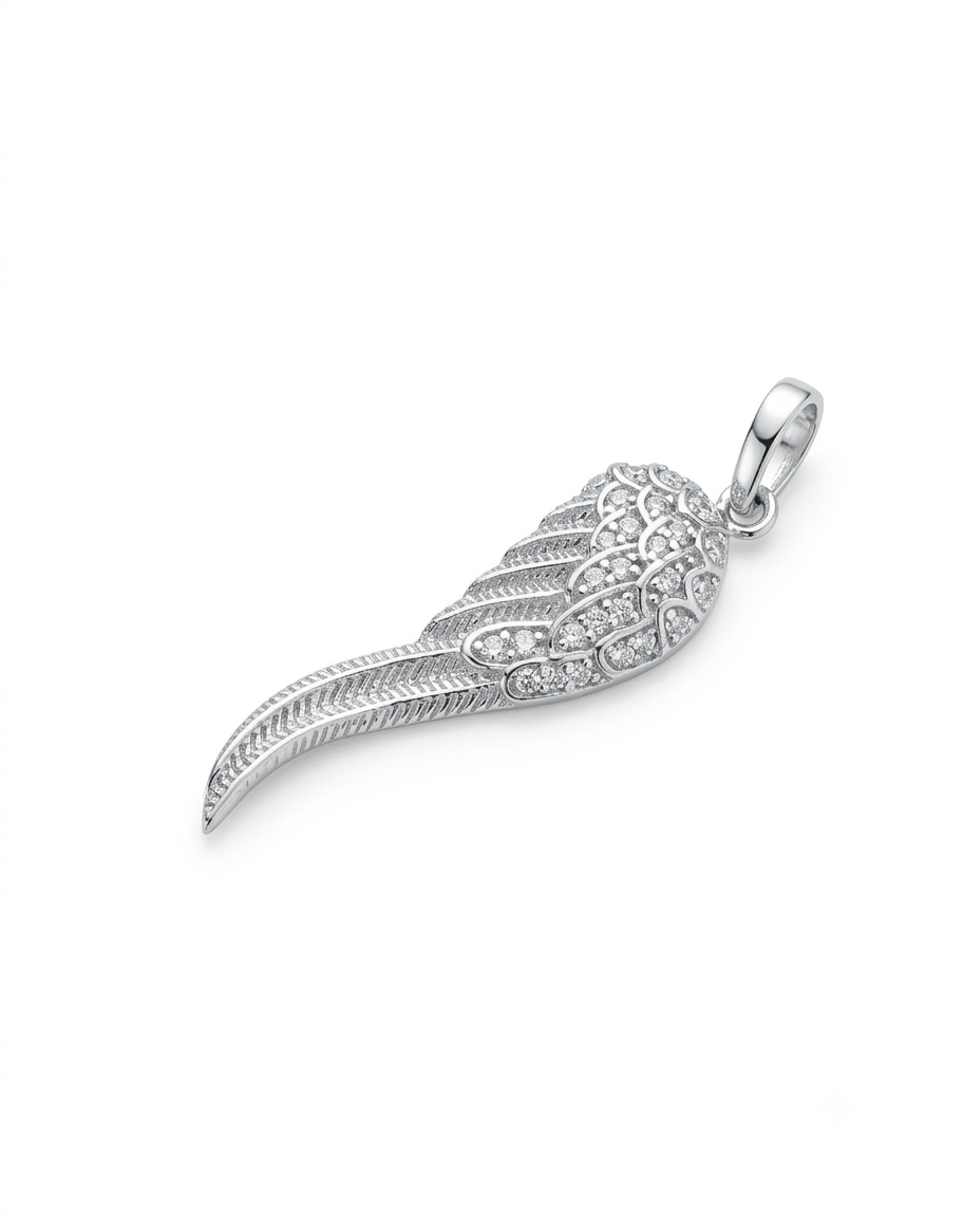 Feather Angel wing pendant