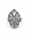 Load image into Gallery viewer, Filigree Cocktail Sterling Silver Ring
