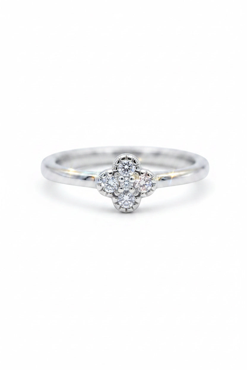 Four-Leaf Clover 925 Sterling Silver