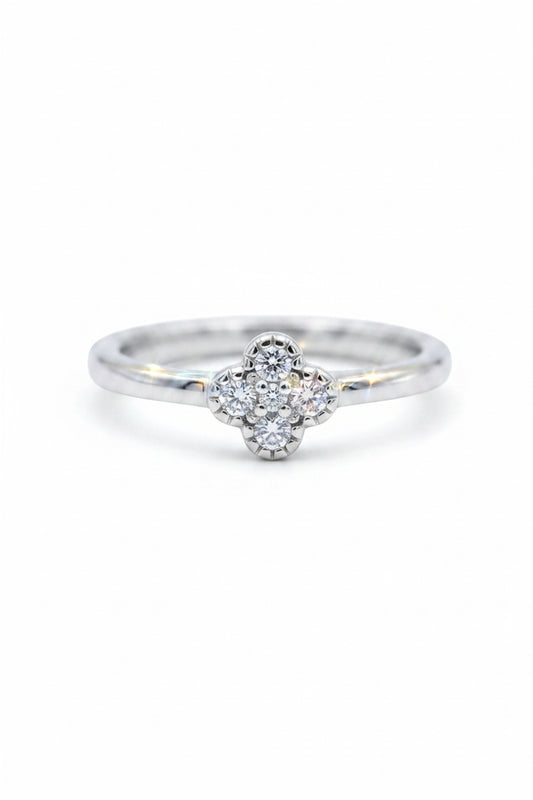 Four-Leaf Clover 925 Sterling Silver