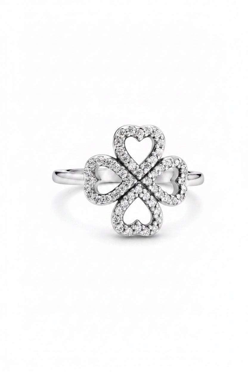 Heart Clover
925 Sterling Silver Ring