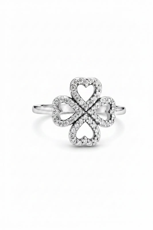 Heart Clover
925 Sterling Silver Ring
