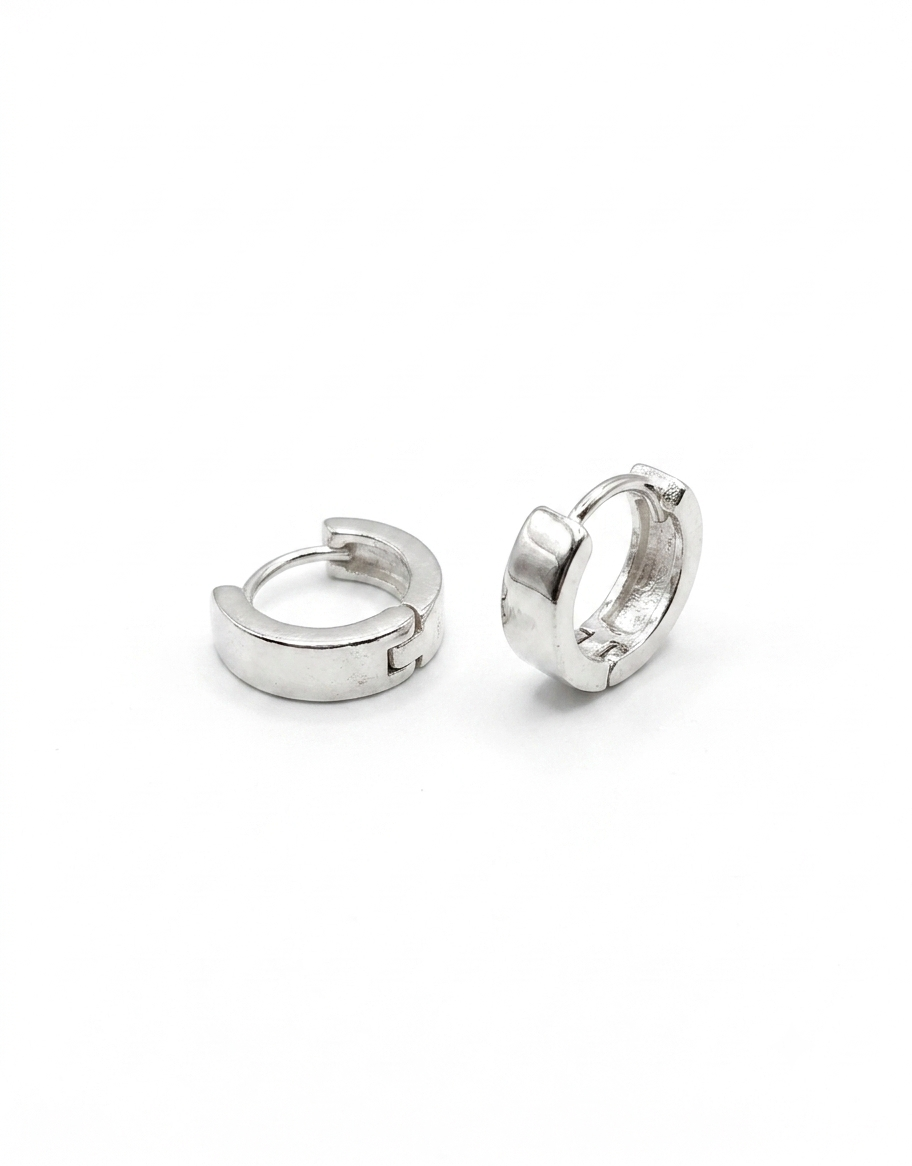 Huggies Hoop earrings in 925 Sterling silver 