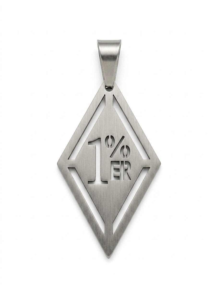 1% ER Stainless Steel Pendant