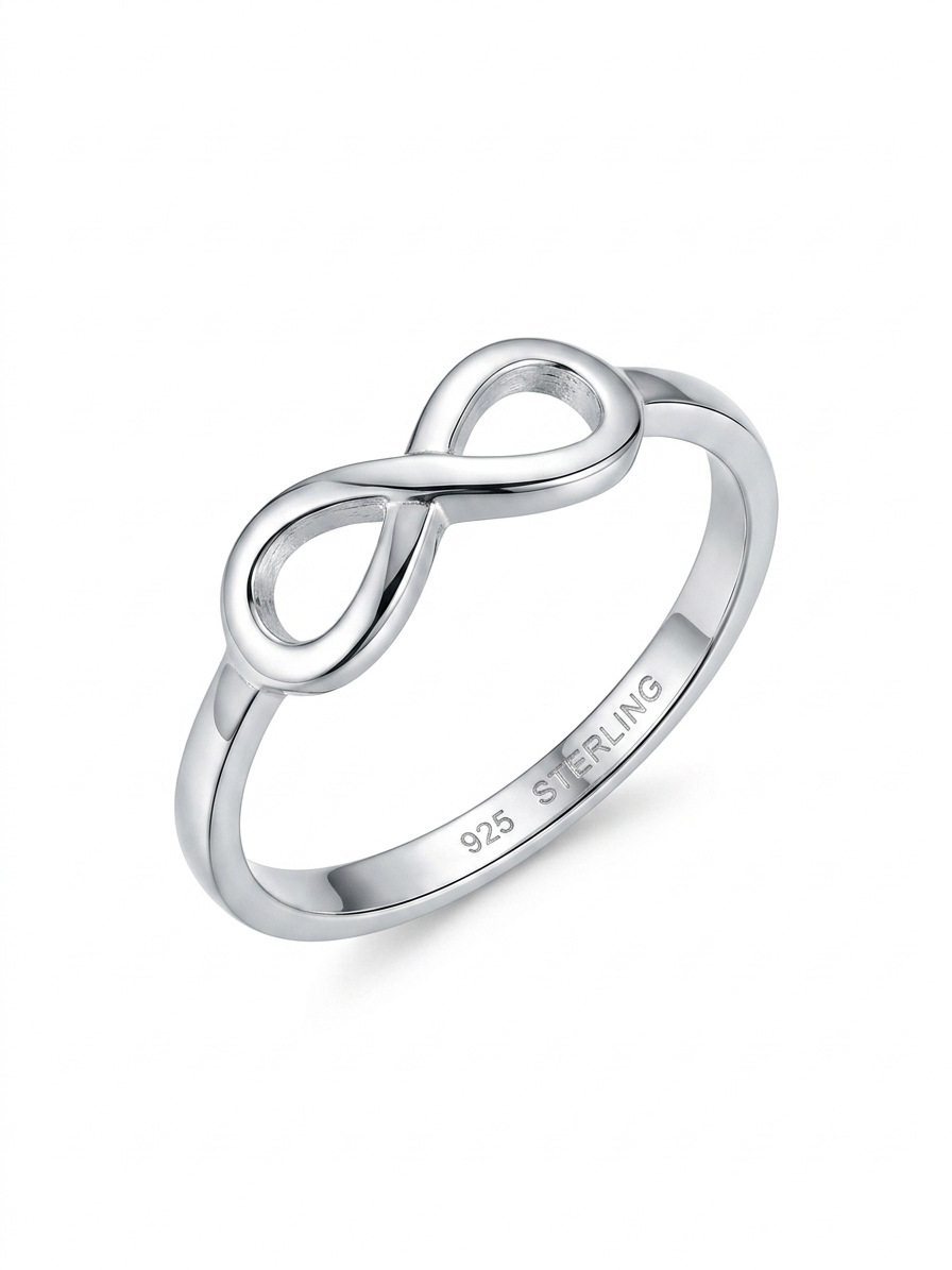 Infinity Design 925 Sterling Silver Ring