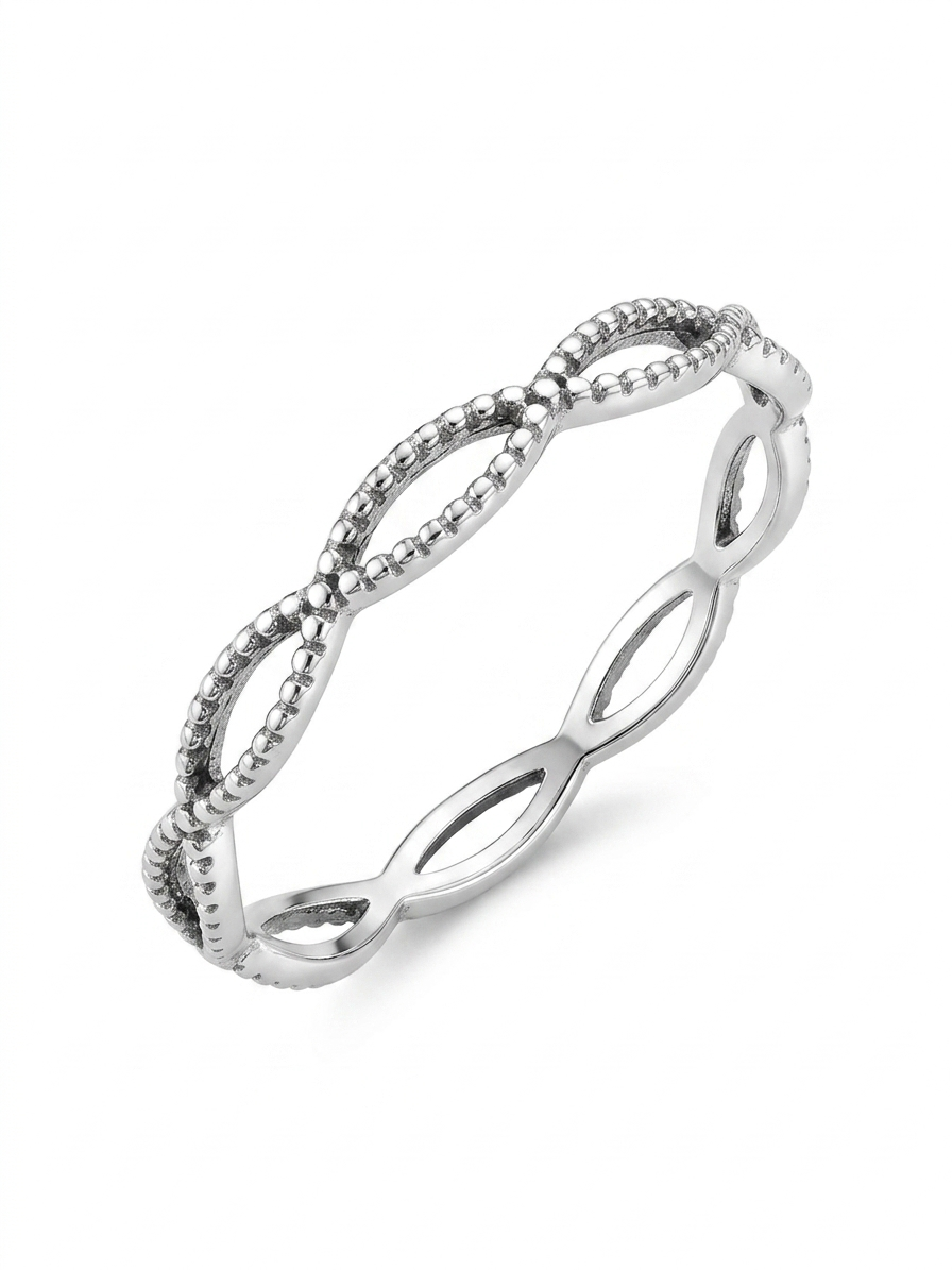 Infinity Stack 925 Sterling Silver Ring