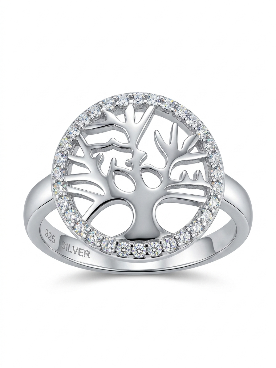 Tree of Life 925 Sterling Silver Ring