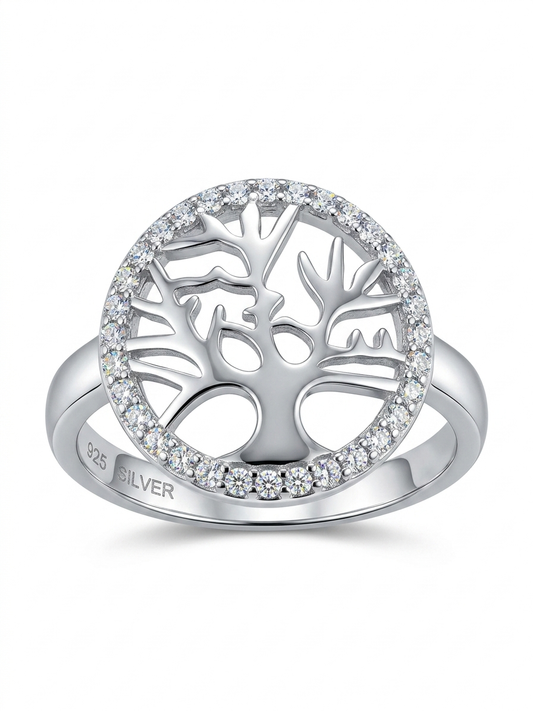 Tree of Life 925 Sterling Silver Ring