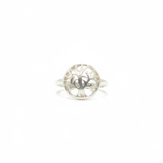 Tree of Life Sterling Silver Ring