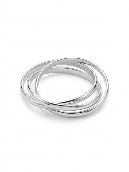 Trinity 925 Sterling Silver Ring