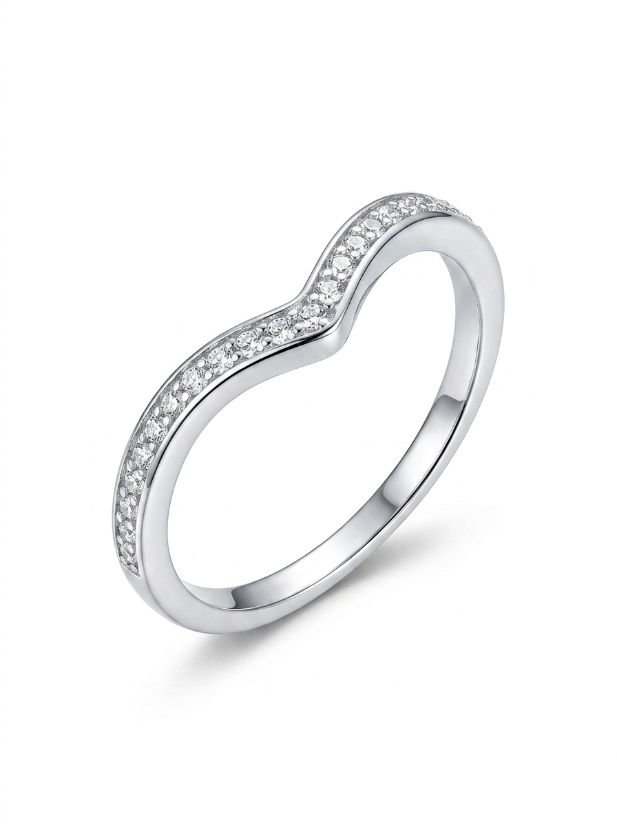 Wishbone 925 Sterling Silver Ring