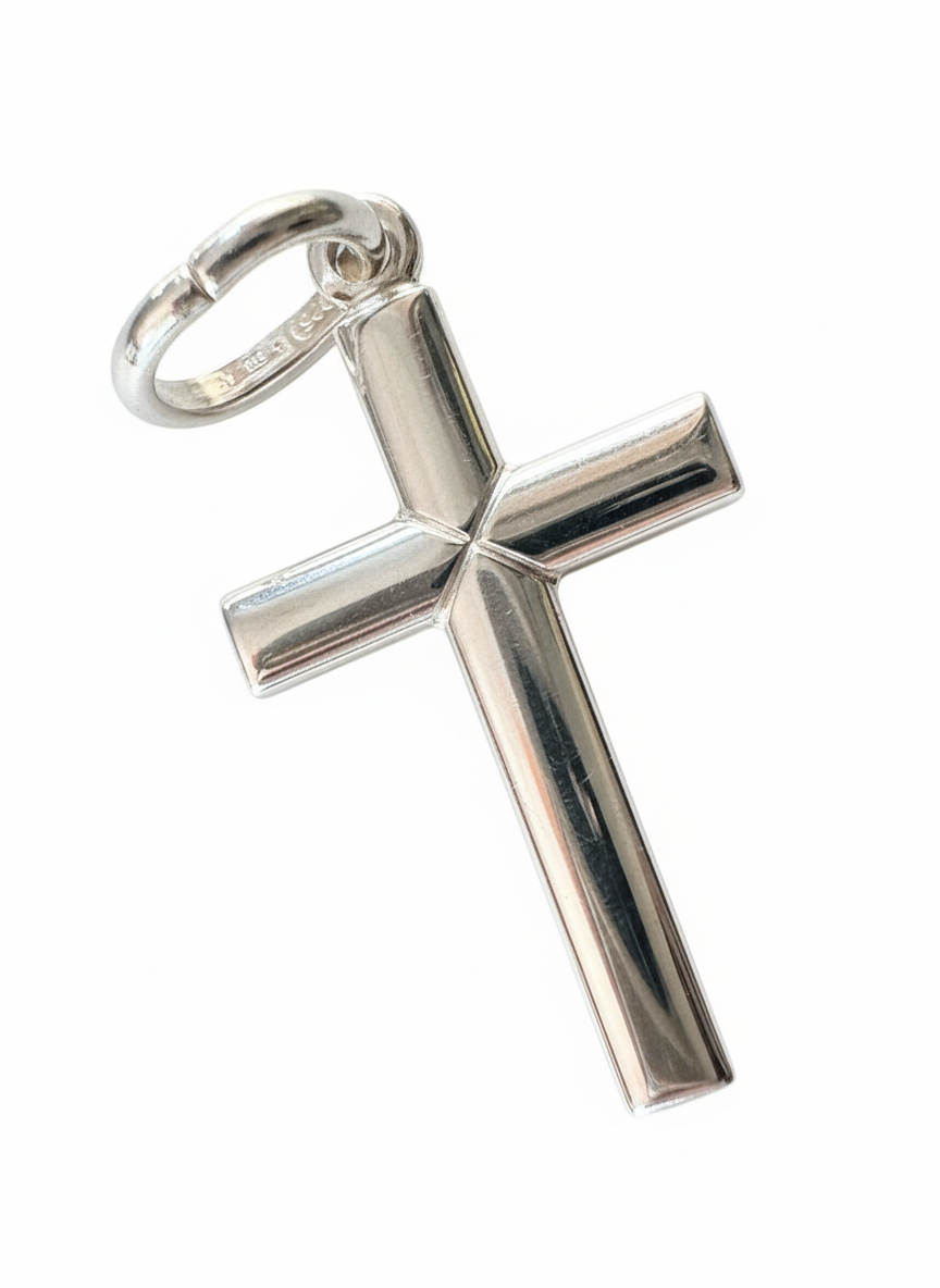 Italy Cross Pendant Sterling Silver