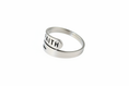 Load image into Gallery viewer, Faith adjustable Stainless Steel Ring
