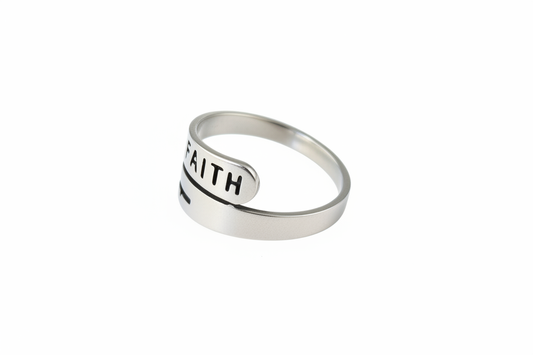 Faith adjustable Stainless Steel Ring