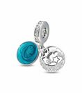 Load image into Gallery viewer, Pandora Compatible Galaxy Pendant Sterling Silver
