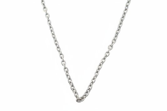Diamond-Cut Cable Link Necklace