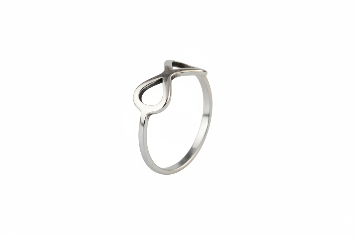 Infinity Stainless Steel Ring