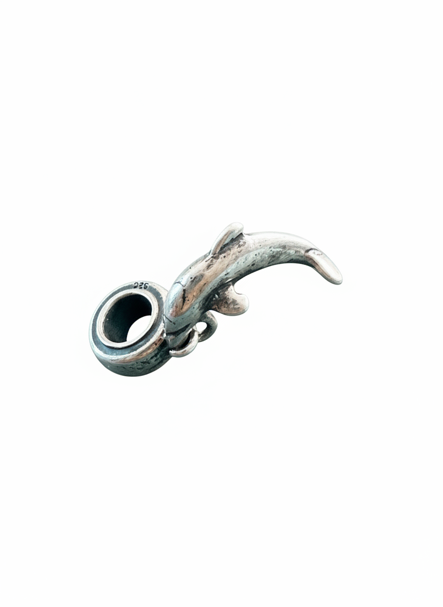 Dolphin Pendant Sterling Silver