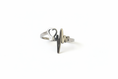 Load image into Gallery viewer, Heart beat Stainless Steel Ring
