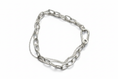 Load image into Gallery viewer, Pandora Oval Link with Anchor Chain Silver Bracelet
