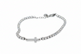 Load image into Gallery viewer, Cross Adjustable Tennis Bracelet
