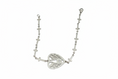 Load image into Gallery viewer, Heart on Cross Bracelet
