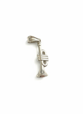 Load image into Gallery viewer, Vintage Trumpet Pendant Sterling Silver

