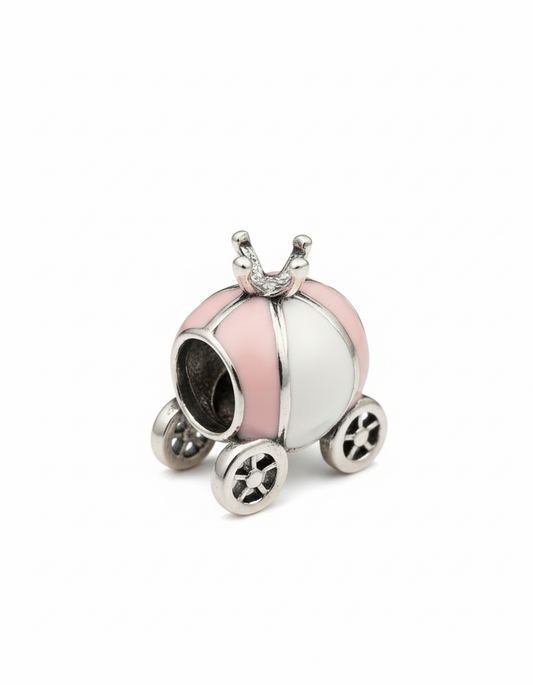 Pandora Compatible Wagon Pendant Sterling Silver