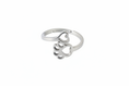 Load image into Gallery viewer, Paw adjustable Stainless Steel Ring
