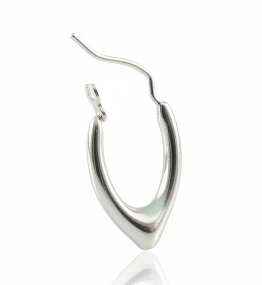 Wishbone Earrings on marble
