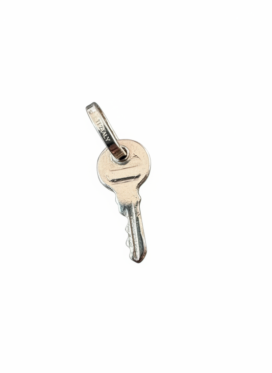 Italy Key Pendant Sterling Silver