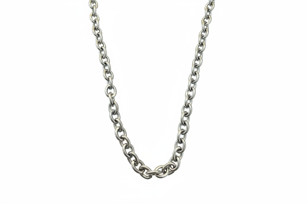 Cable Link Necklace