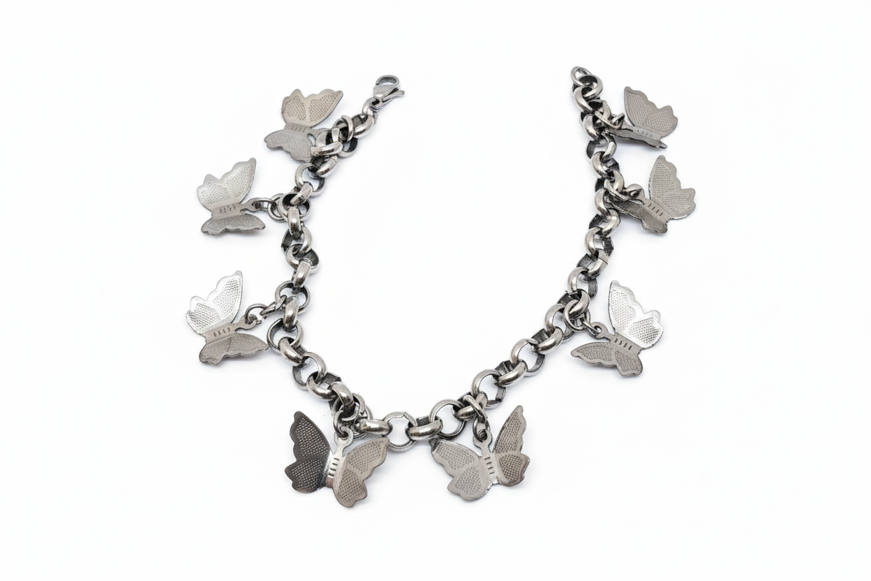 Butterfly Charm Bracelet