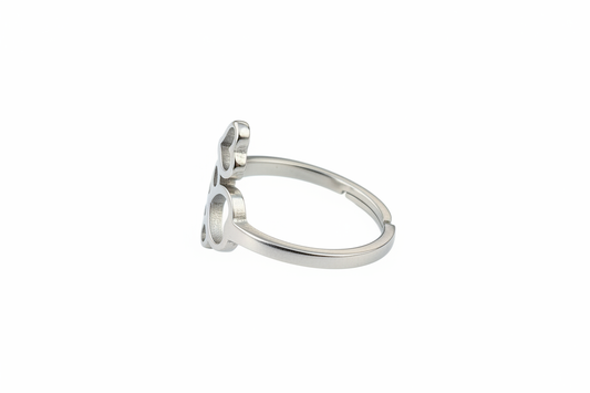 Paw adjustable Stainless Steel Ring