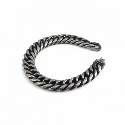 Double Curb Link Bracelet