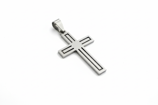 Outlined Latin Cross