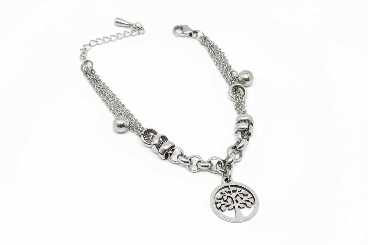 Tree of Life Pendant Bracelet