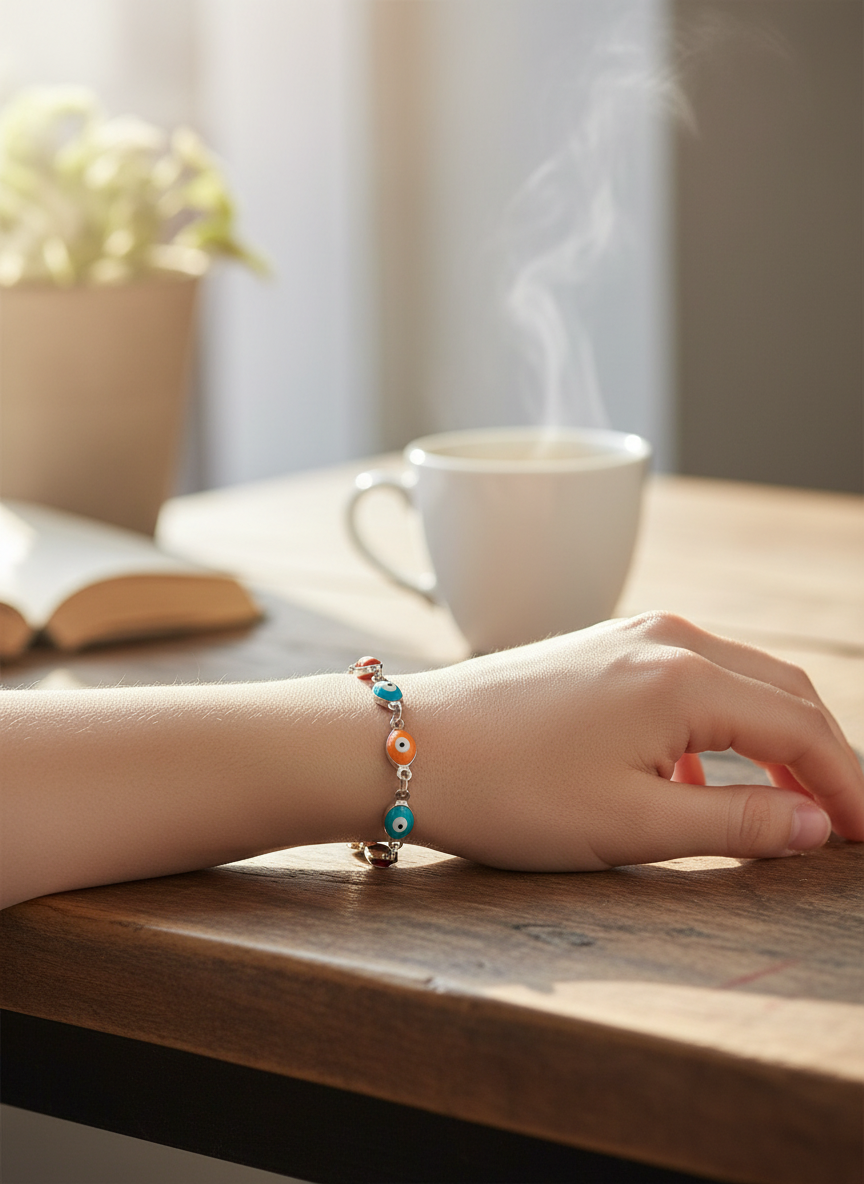 Colorful Evil Eye Bracelet