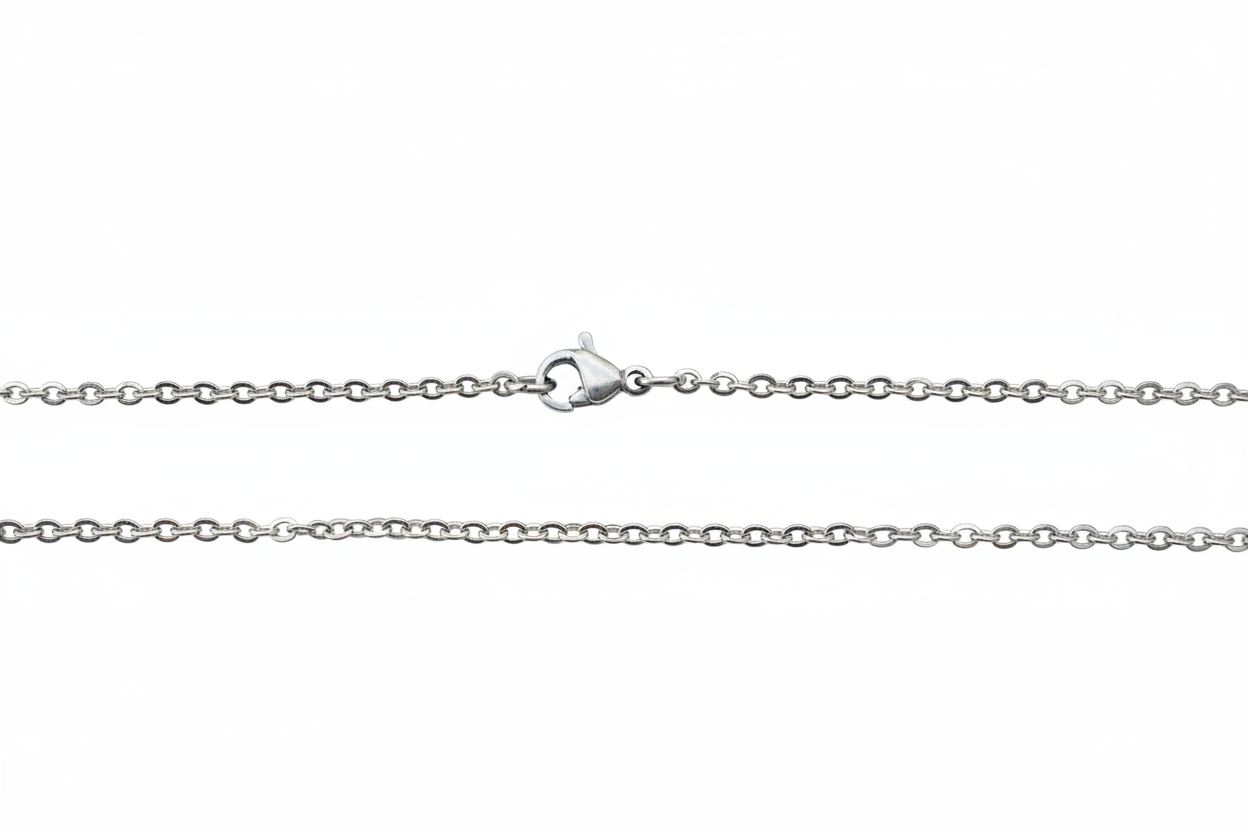 Fine Cable Link Necklace