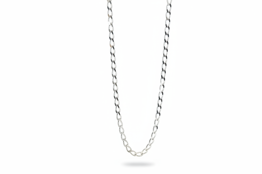 Cuban Link Silver Necklace