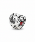 Load image into Gallery viewer, Pandora Compatible I Love you Mom Pendant Sterling Silver
