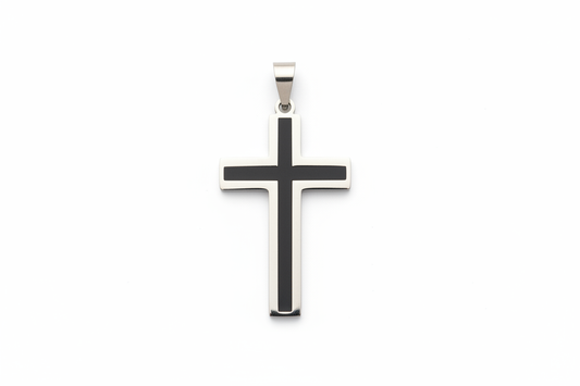 Two-Tone Bordered Latin Cross