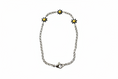 Load image into Gallery viewer, Black and Yellow Daisy Bracelet
